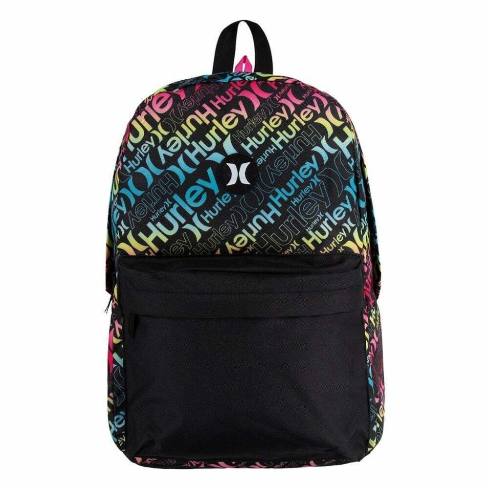 HURLEY BACKPACK DAWN PATROL BLACK ONE SIZE NWT